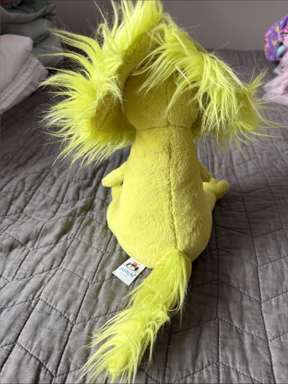 Davey Dilophosaurus Retired Jellycat - Picture 2 of 3